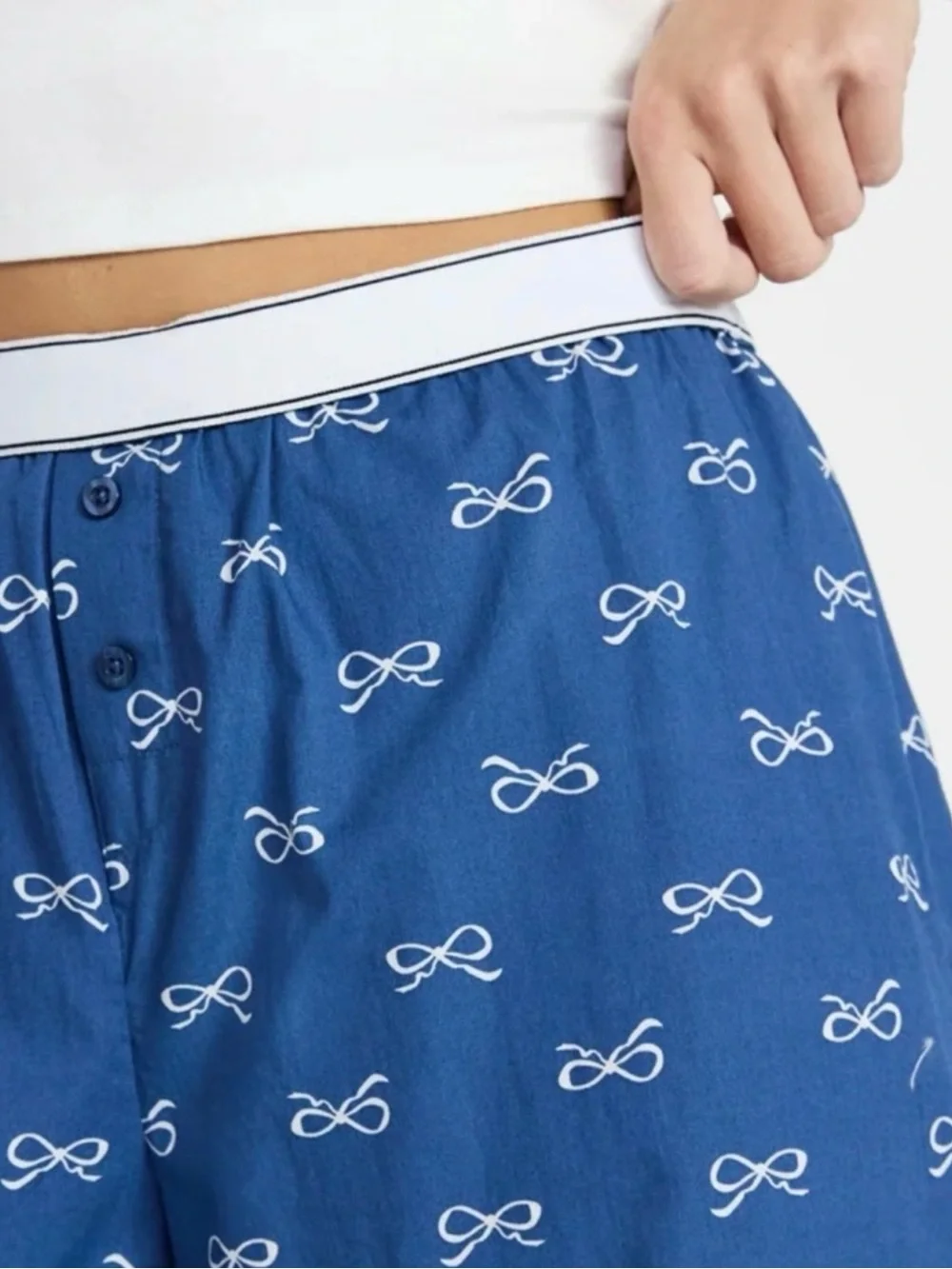 No Boundaries Sleepwear Cotton Boxer Pants
